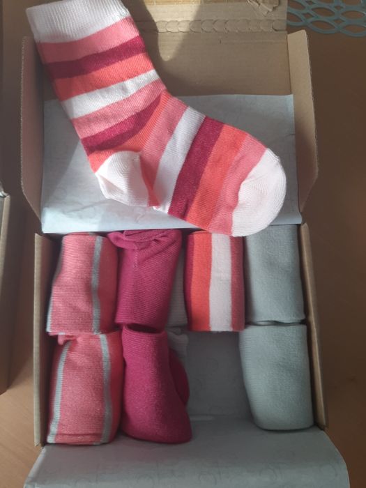 Skarpetki dla dziewczynki 23-26/27-30