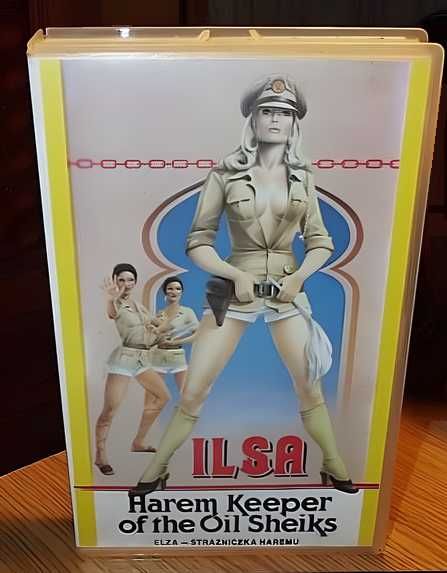 Elza - Wilczyca nikczemna haremu tygrysica Horrory Vhs Magnetowid