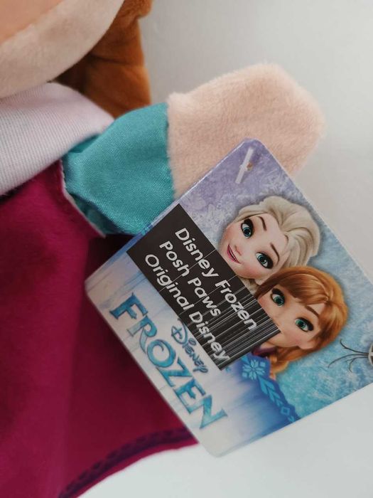 MEGA PROMO:Peluche Frozen Anna Hand Puppet 25cm
