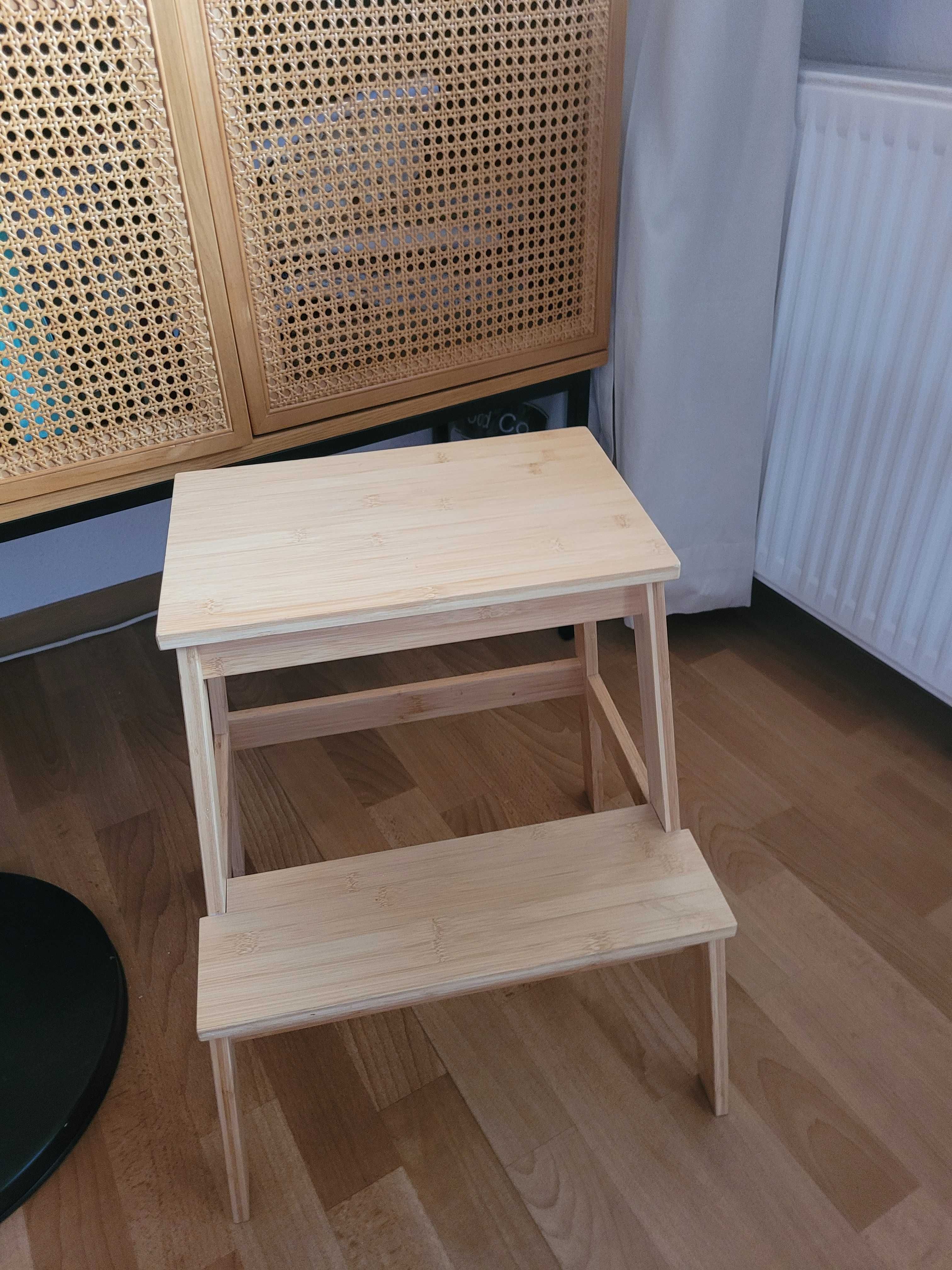 Stolik taboret schodek tenhult ikea