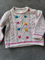 Sweterek dla dziewczynki r.80