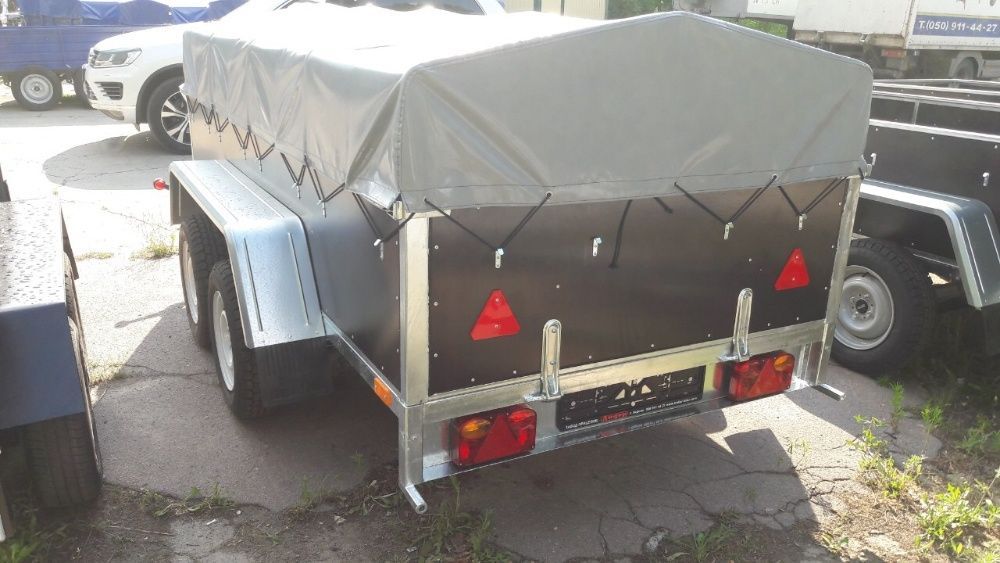 причеп оцинкований + фанера