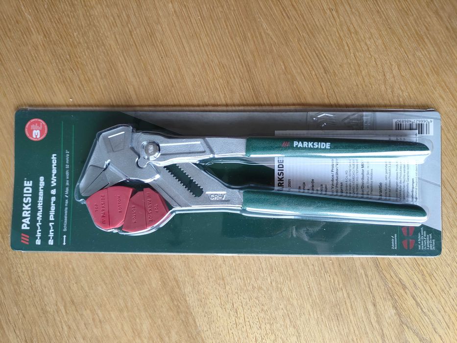 PARKSIDE klucz nastawny i szczypce 2w1 ala Knipex Szczypce Nowe Wys1zł