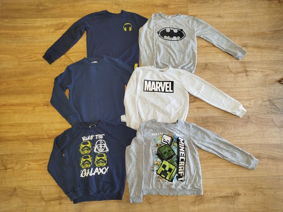 Bluzy chłopięce bluza stan idealny bawełna Sinsay 152/158
