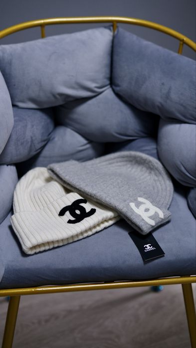 Шапка chanel шанель