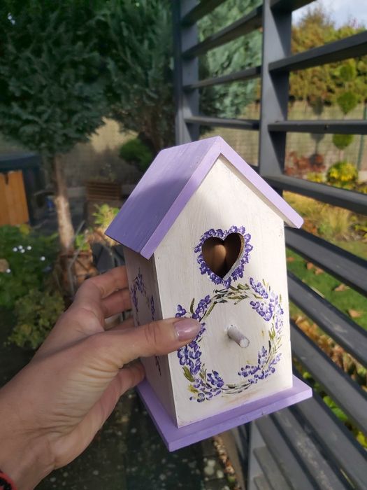 Budka dla ptakow dekoracja