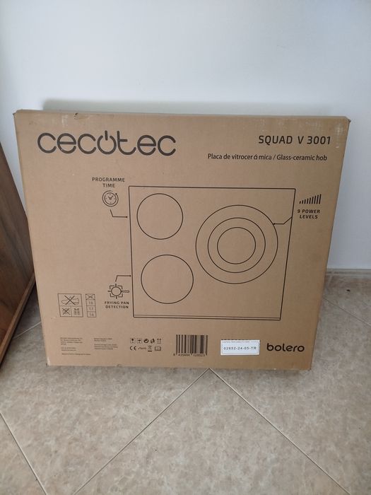 Placa de vitrocerâmica NOVO