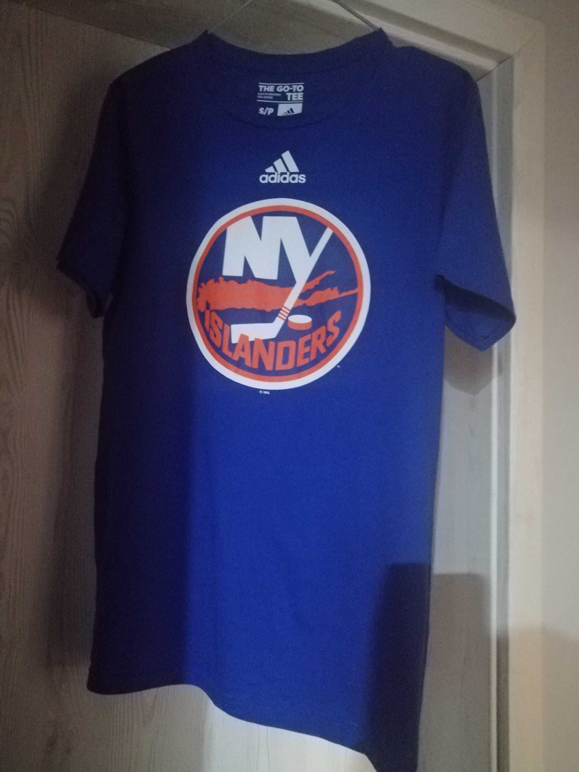 Koszulka addidas NHL niebieska M