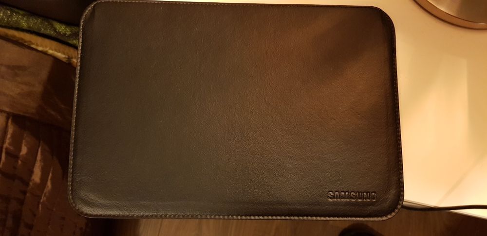Capa bolsa tablet Samsung pele