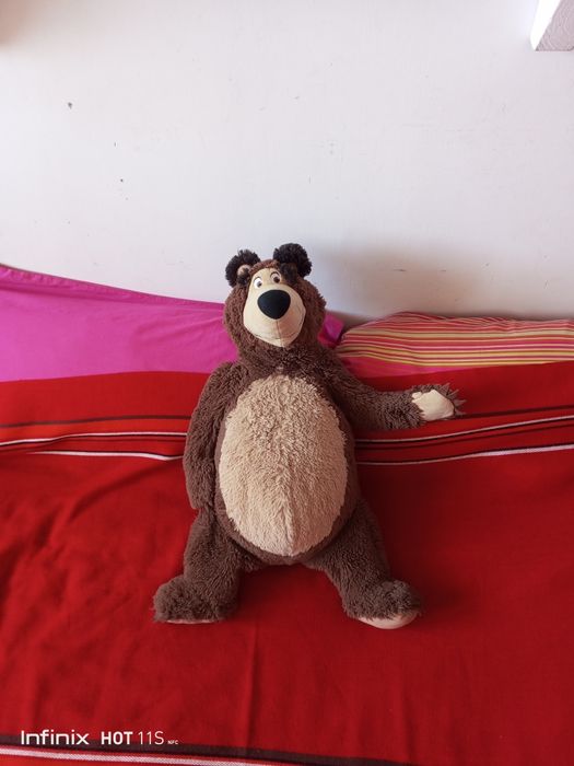 Misza Masza i Niedźwiedź maskotka