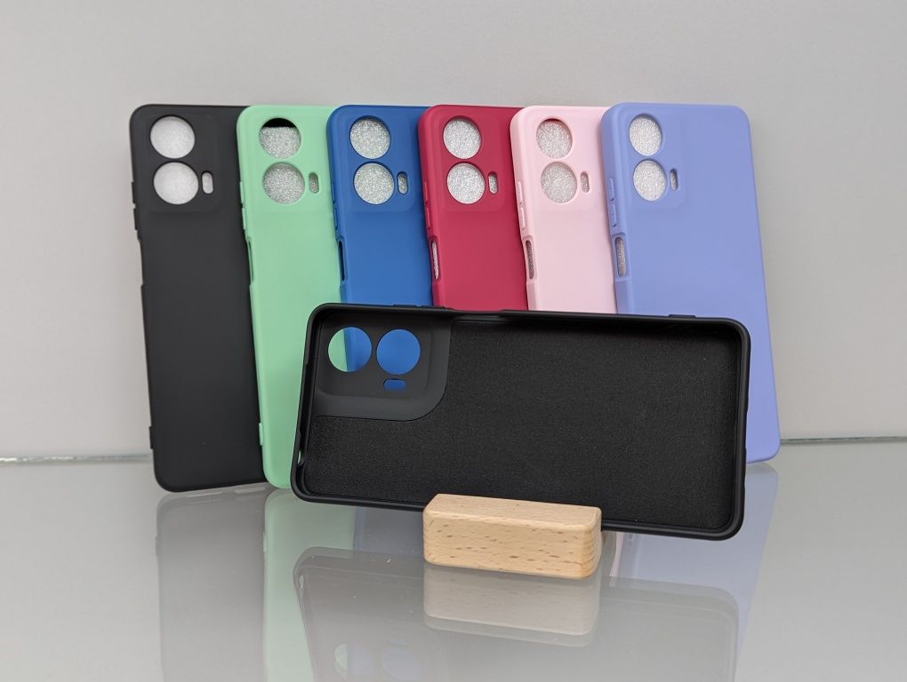 Противоударный чехол Motorola G24/G04 мікрофібра Софт Тач чохол
