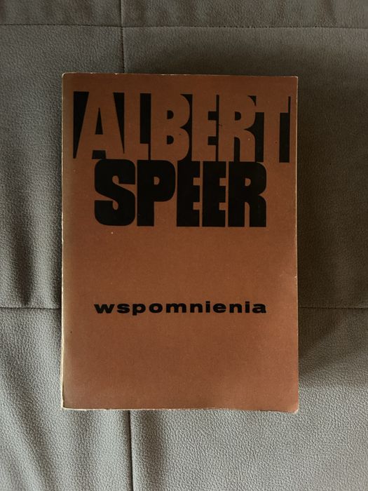 Ksiazka Albert Speer, Wspomnienia