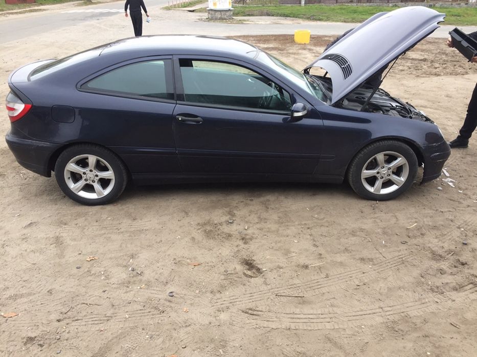 Разборка мерседес спорт купе с 220, w203, рестайл, мотор 646 автомат