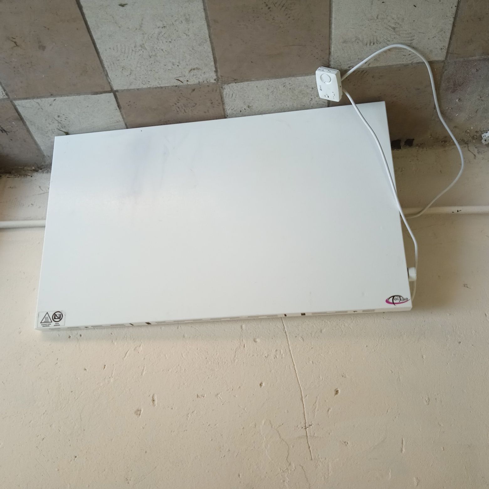 Duży grzejnik na podczerwień/elektryczny Tectake +termostat