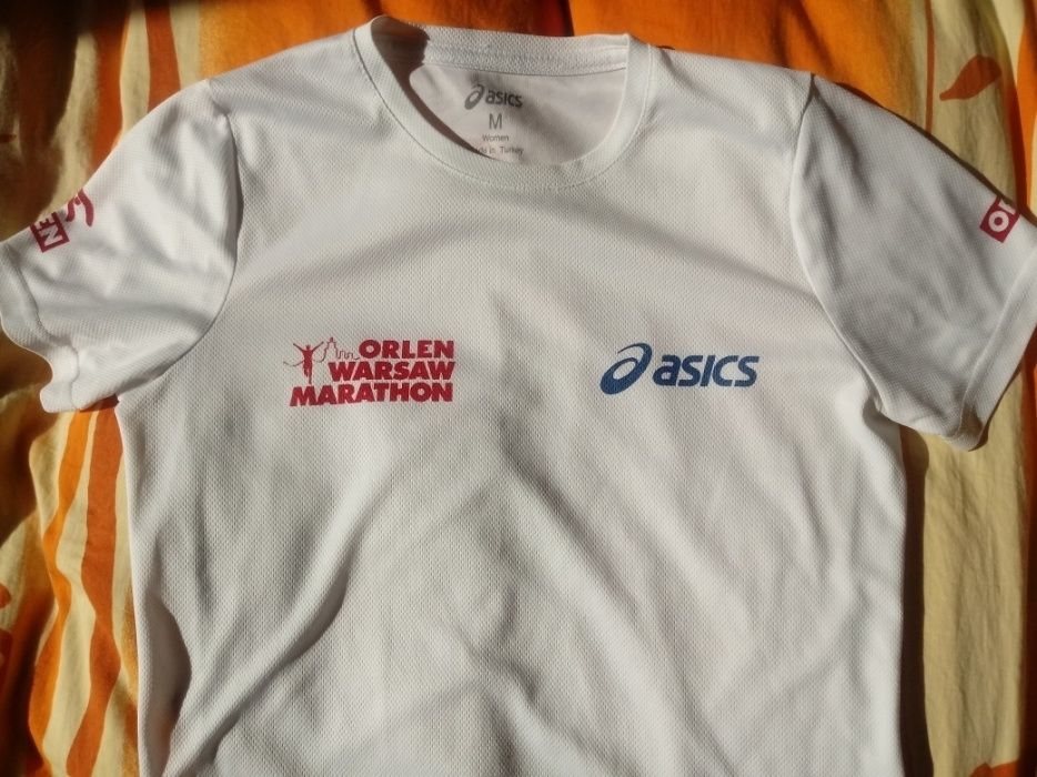 Koszulka sportowa. Asics. ORLEN Warsaw Marathon rozm.M