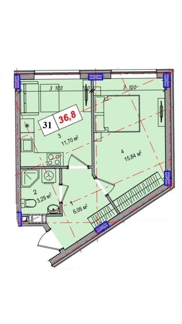 Продам квартиру в Бортничі Дарницький метро Бориспільська Знижена Ціна