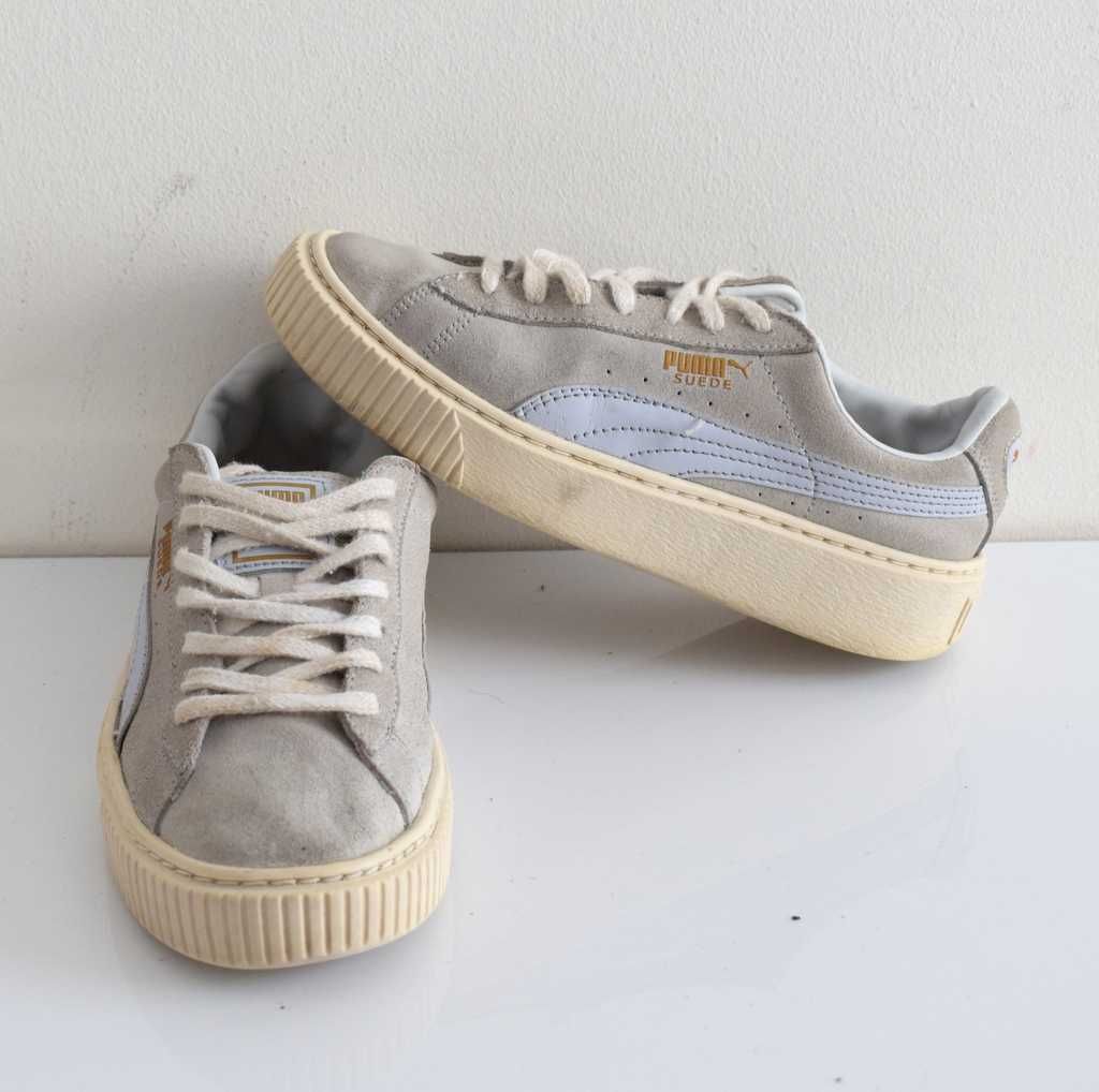 Puma sneakersy buty na plaformie 37 Suede Platform Core