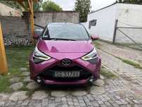 TOYOTA AYGO 2018r. Magenta, Salon PL, 1 wł, Konserwacja, Ceramika.