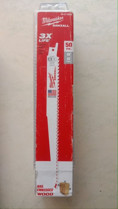 Brzeszczoty Milwaukee Sawzal