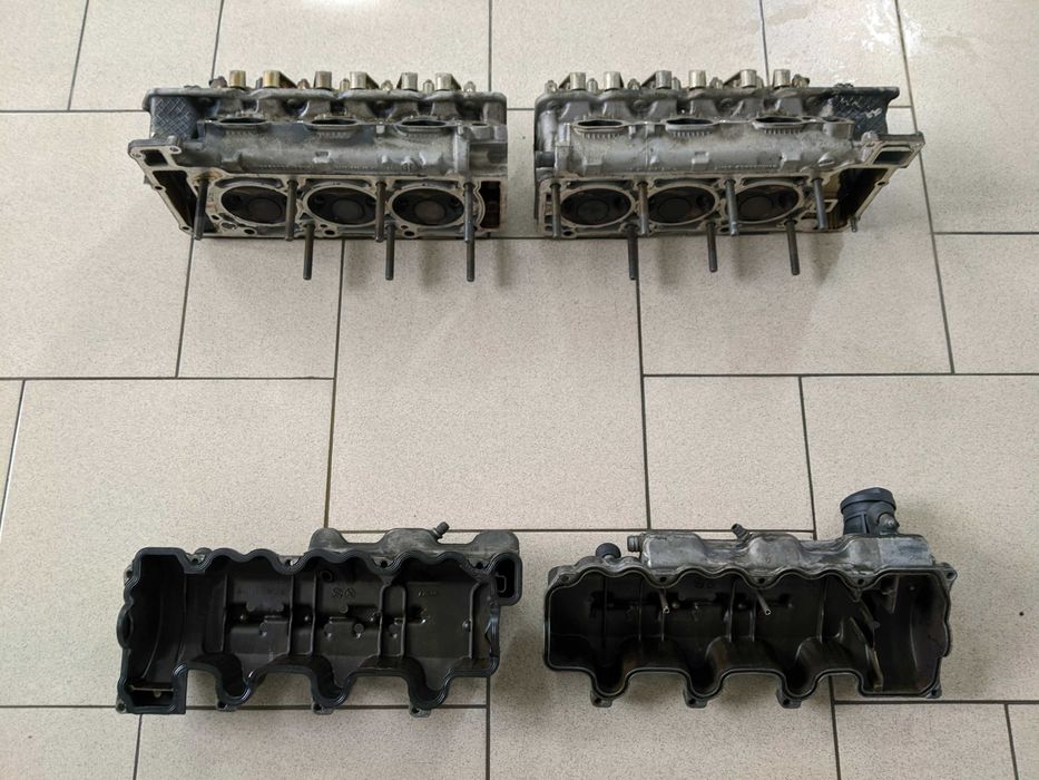 Mercedes W211 головка блока цилиндров гбц левая правая мотор 3.2 M112