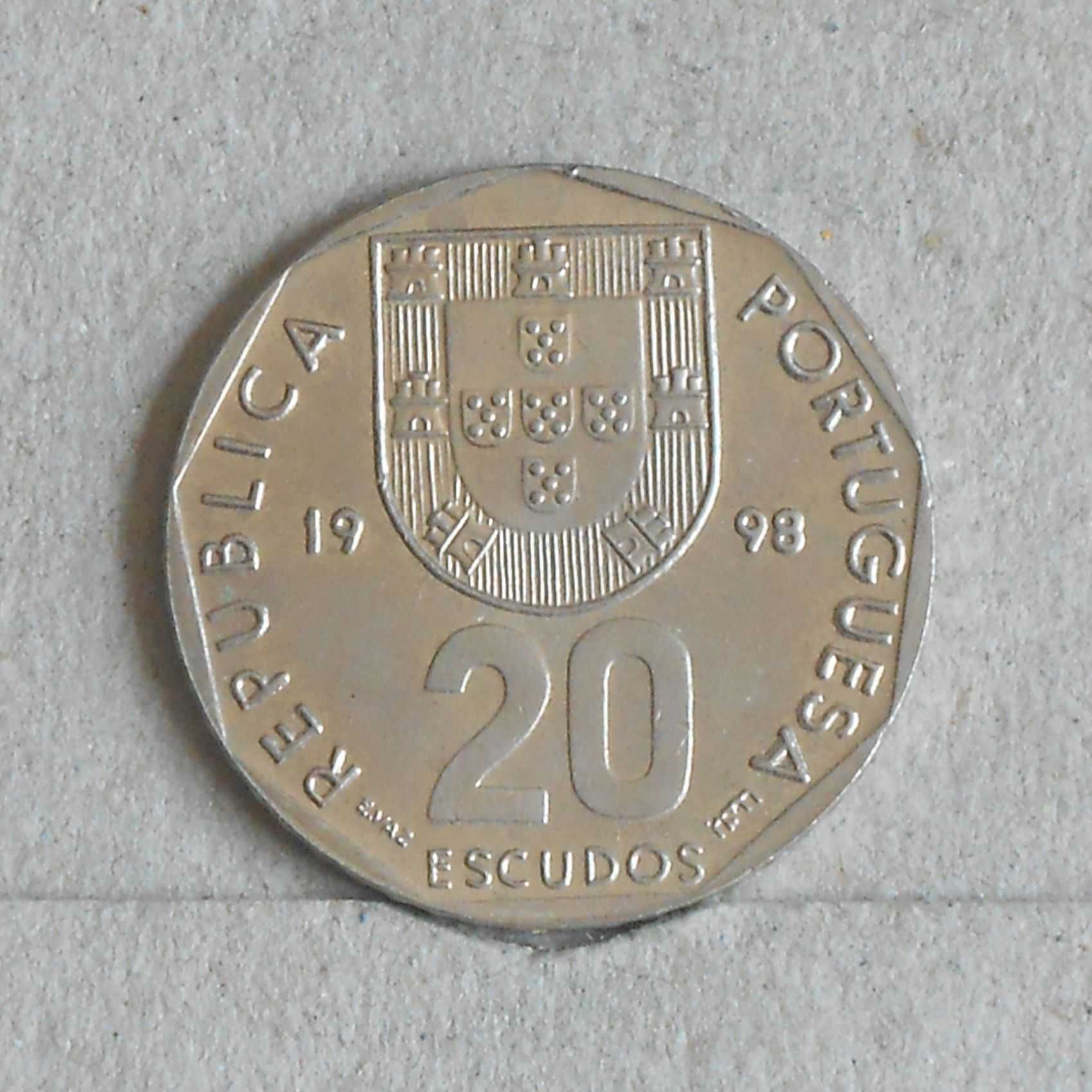 Portugal 20 escudos 1998 - olx X10793