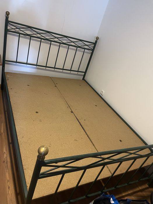 Cama ferro moderna