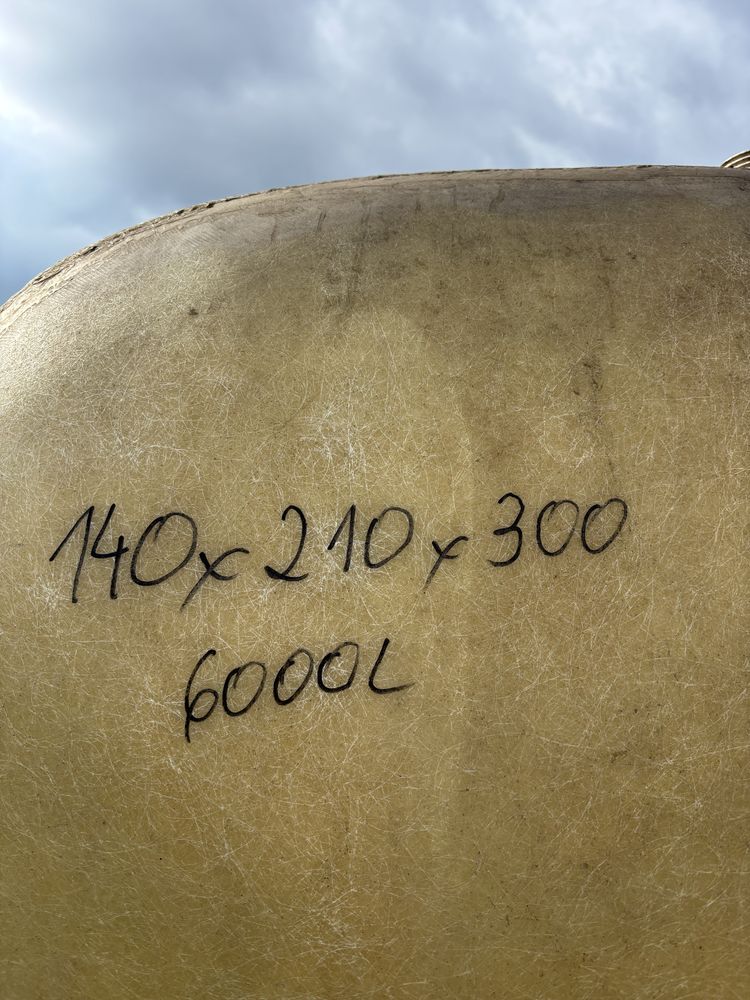 Zbiornik Beczka Pojemnik RSM SZAMBO Deszczówka 6000l 6.000L