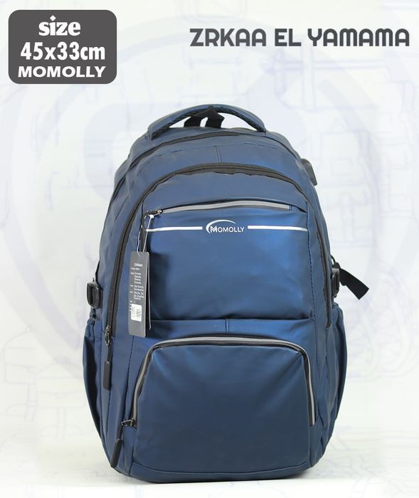 Mochila De Negócios Masculina Ao Ar Livre Oxford Pano Bolsa Lazer Est