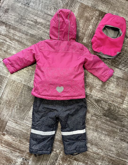 Зимовий комбінезон на дівчинку, 80 р. 9-12 місяців