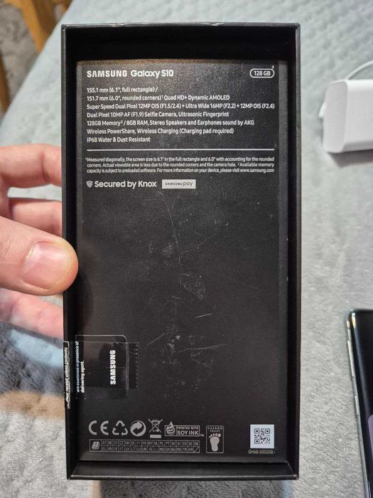 Samsung Galaxy S10 8/128GB Prism Green – Ідеальний стан, без ремонтів