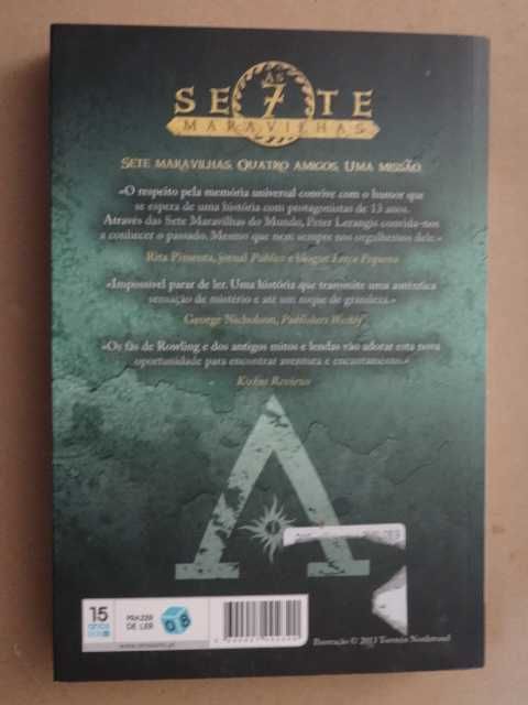 As Sete Maravilhas - O Despertar do Colosso de Peter Lerangis