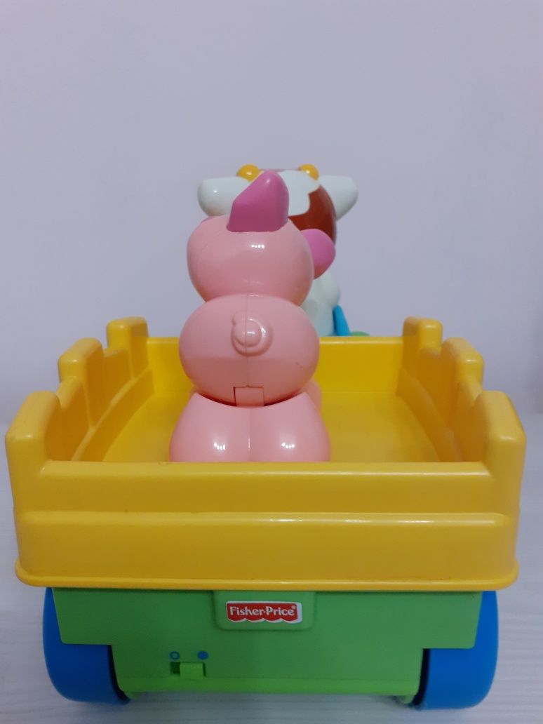 Samochodzik Fisher Price na napęd+baterie jak nowy farma