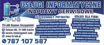 Serwis Komputerów, laptopów, drukarek, obsługa Informatyczne FIRM itp.