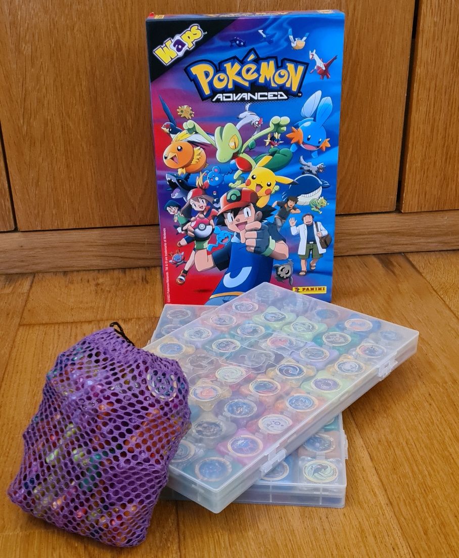 WAPS Pokemon coleção completa + 96 extra