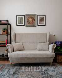 Sofa w stylu skandynawskim sztruksowa. Różne kolory. Szybka realizacja