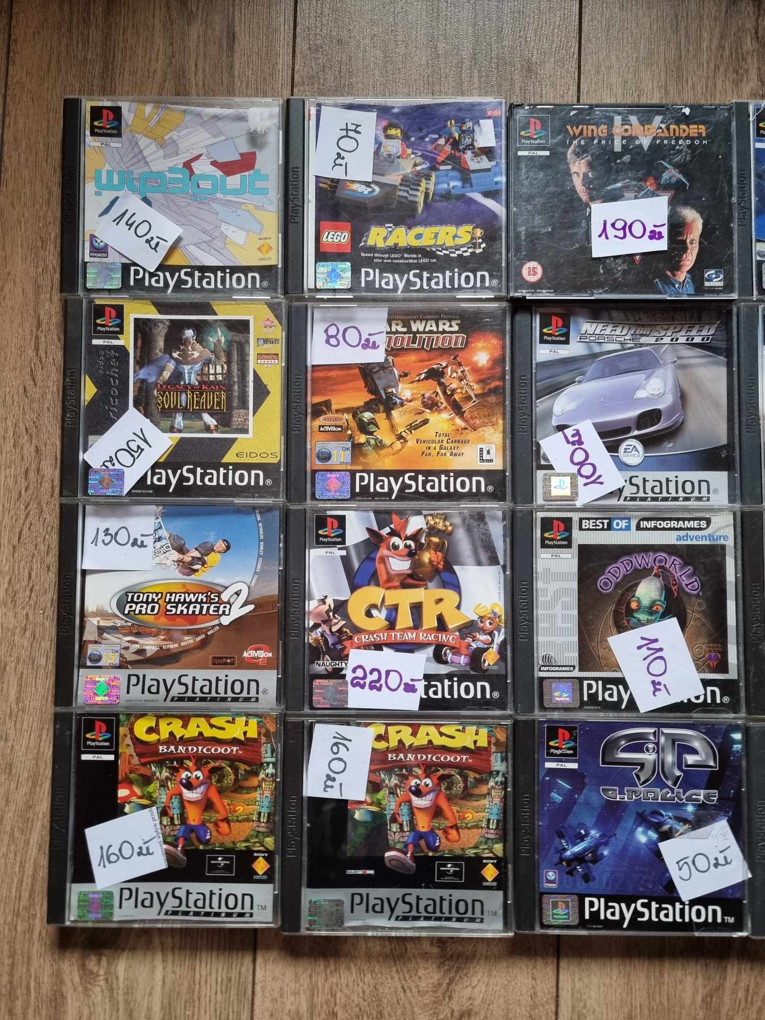 Gry PlayStation psx ctr GTA crash final fantasty