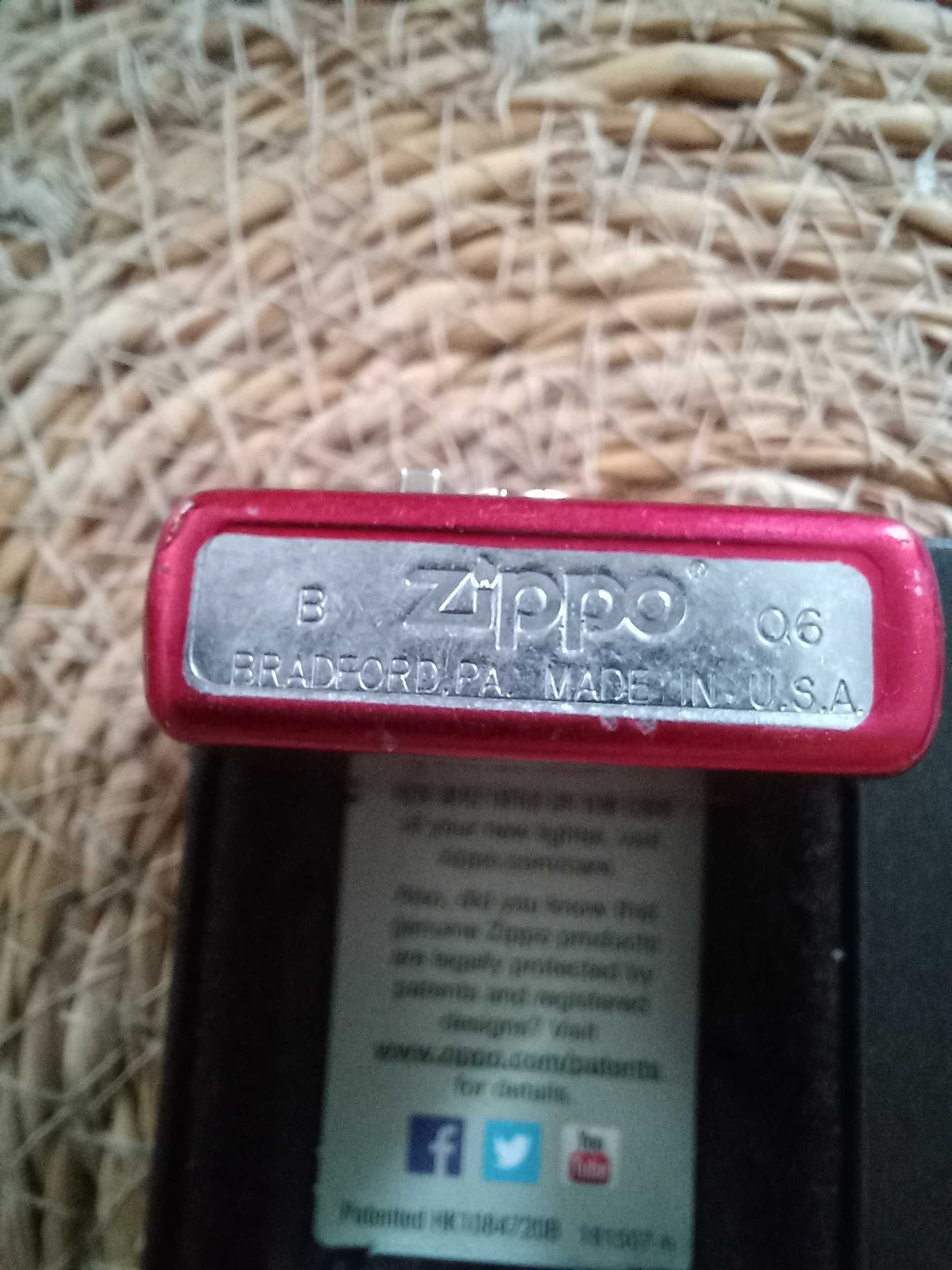 Zapalniczka Zippo serce, sztylet, korona cierniowa. Polecam!