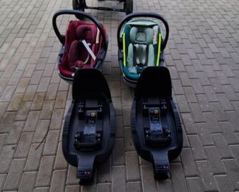 Wózek Bliźniaczy TFK +nosidełka