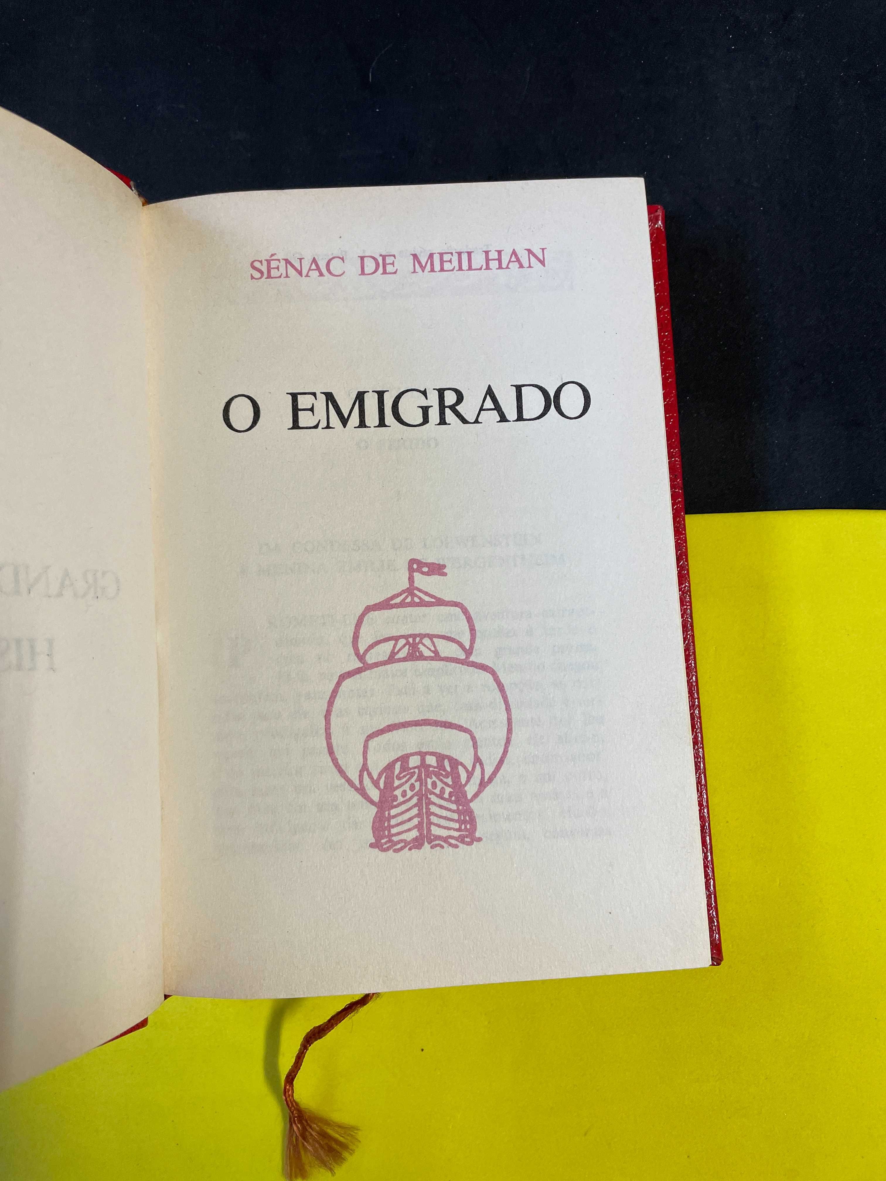 Sénac de Meilhan - Os grandes romances históricos 30: O emigrado