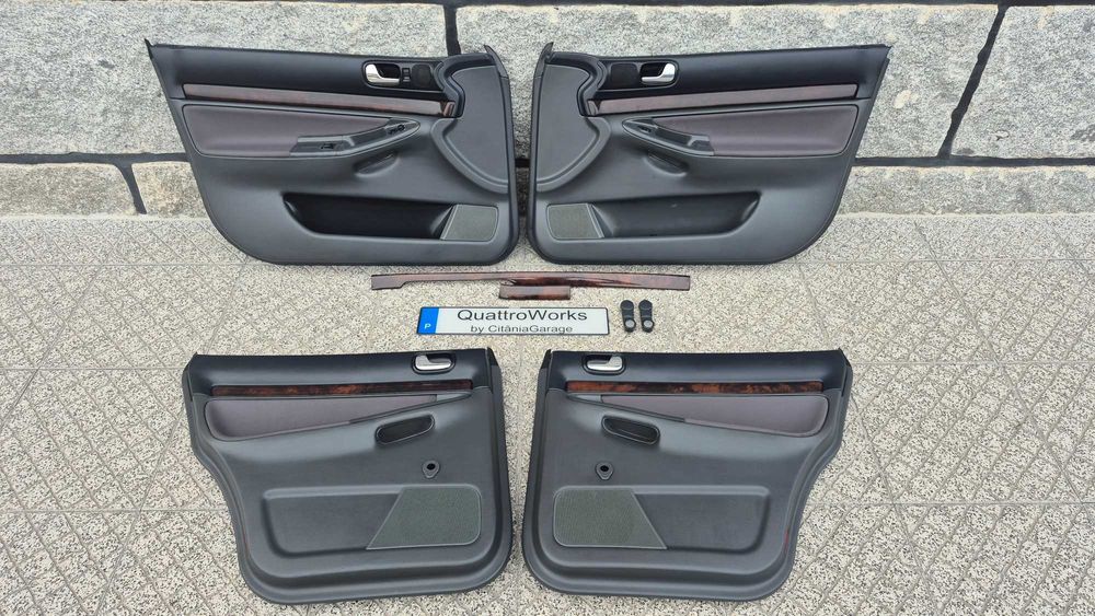 AUDI A4 B5(8D)-Quartelas/Forras Portas ESTOFADAS NOVO-EXCELENTE ESTADO