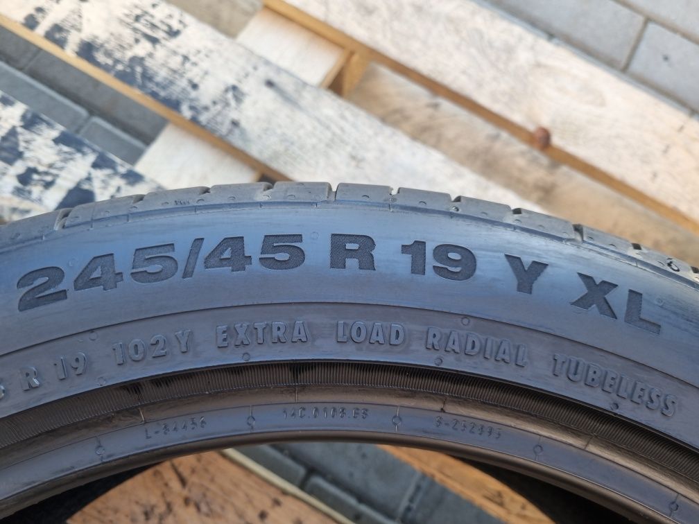 245/45/19 XL Continental contisportcontact 5 6mm 2019.r
