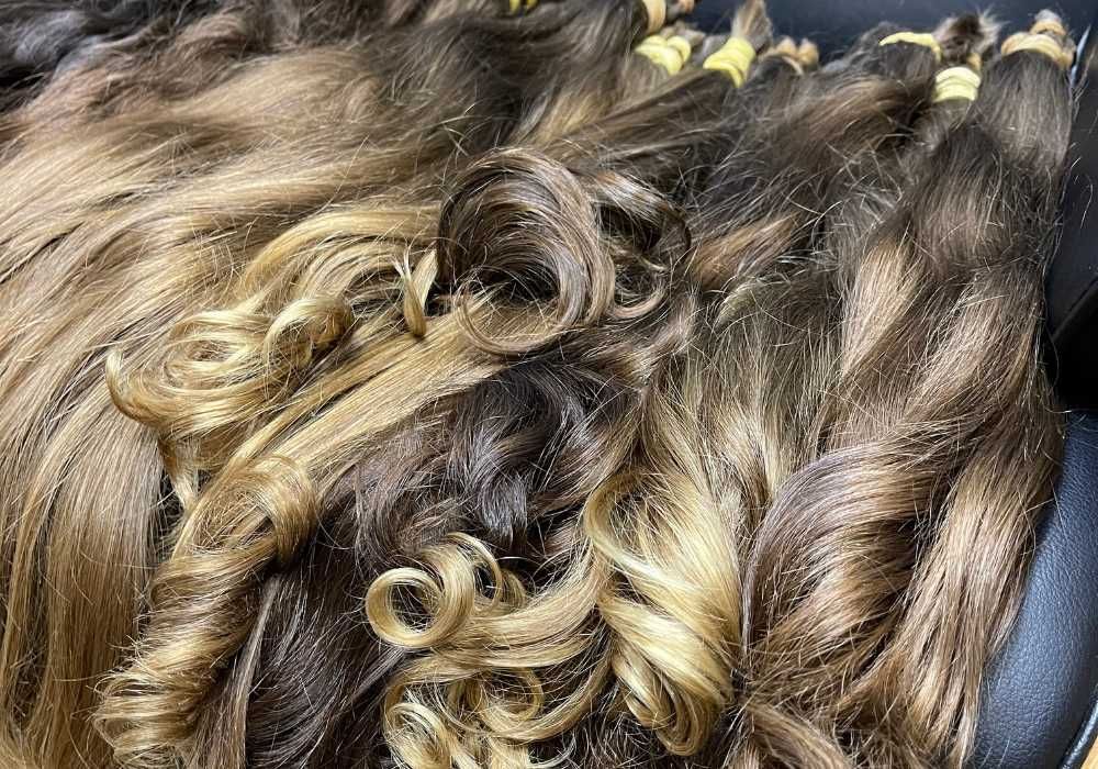 100% натуральне слов'янське волосся, купити волосся для нарощення