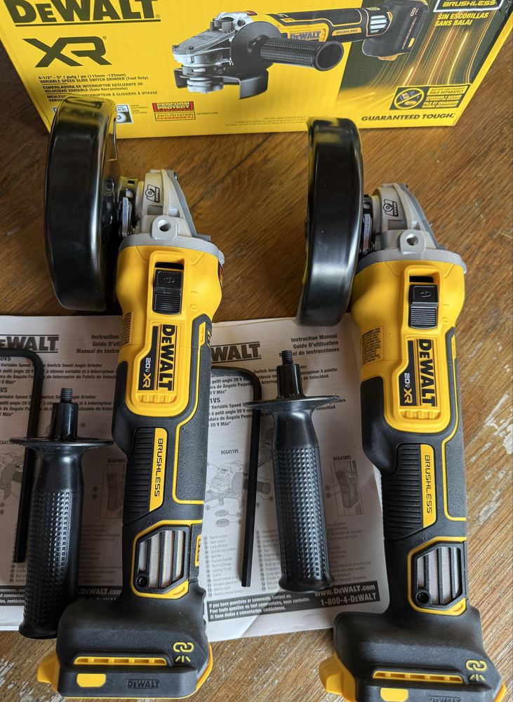 Болгарка DeWalt DCG411VSB Оригінал с США !!!