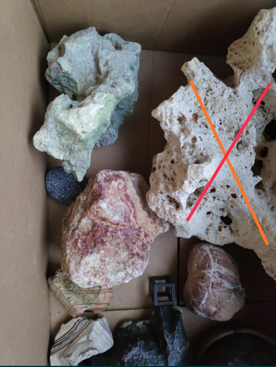 Kamienei, skałki do akwarium