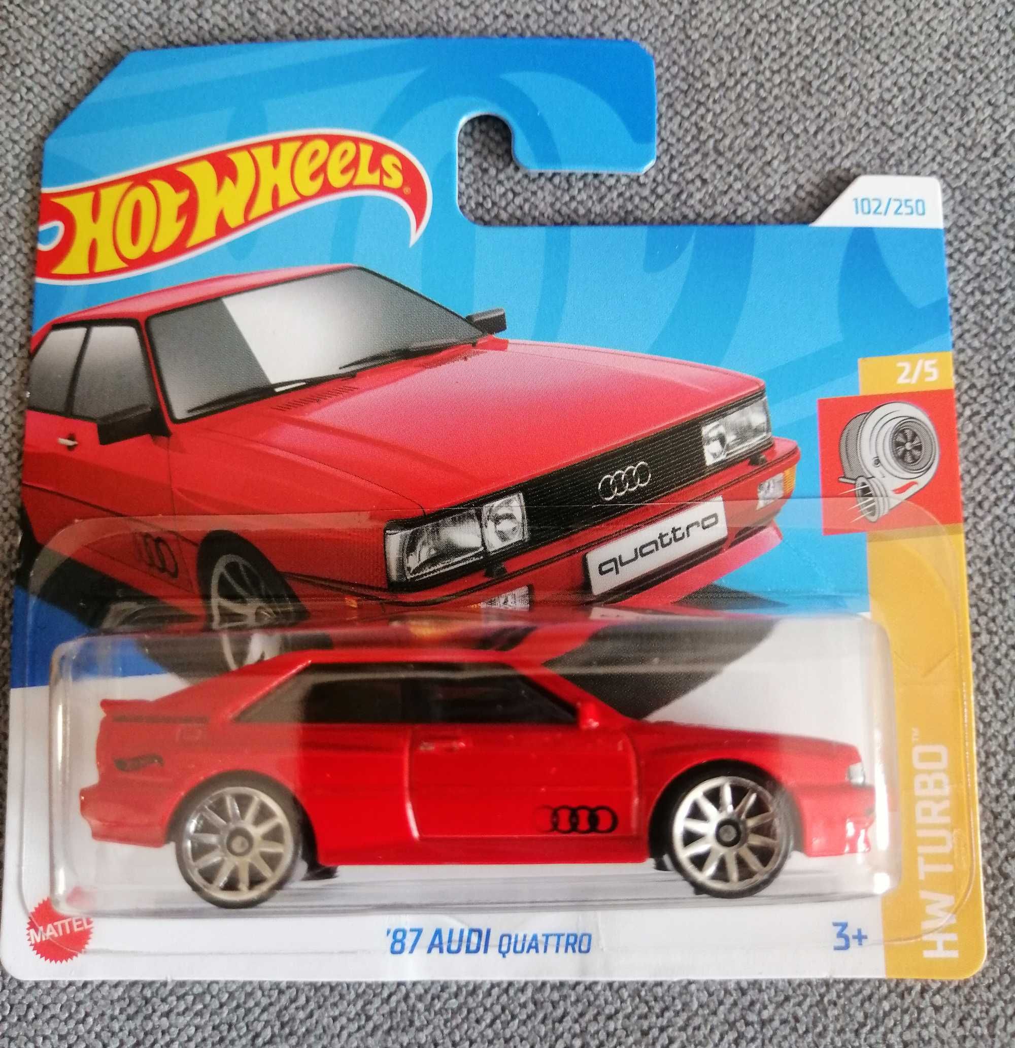 Hot wheels 87 audi quattro hot