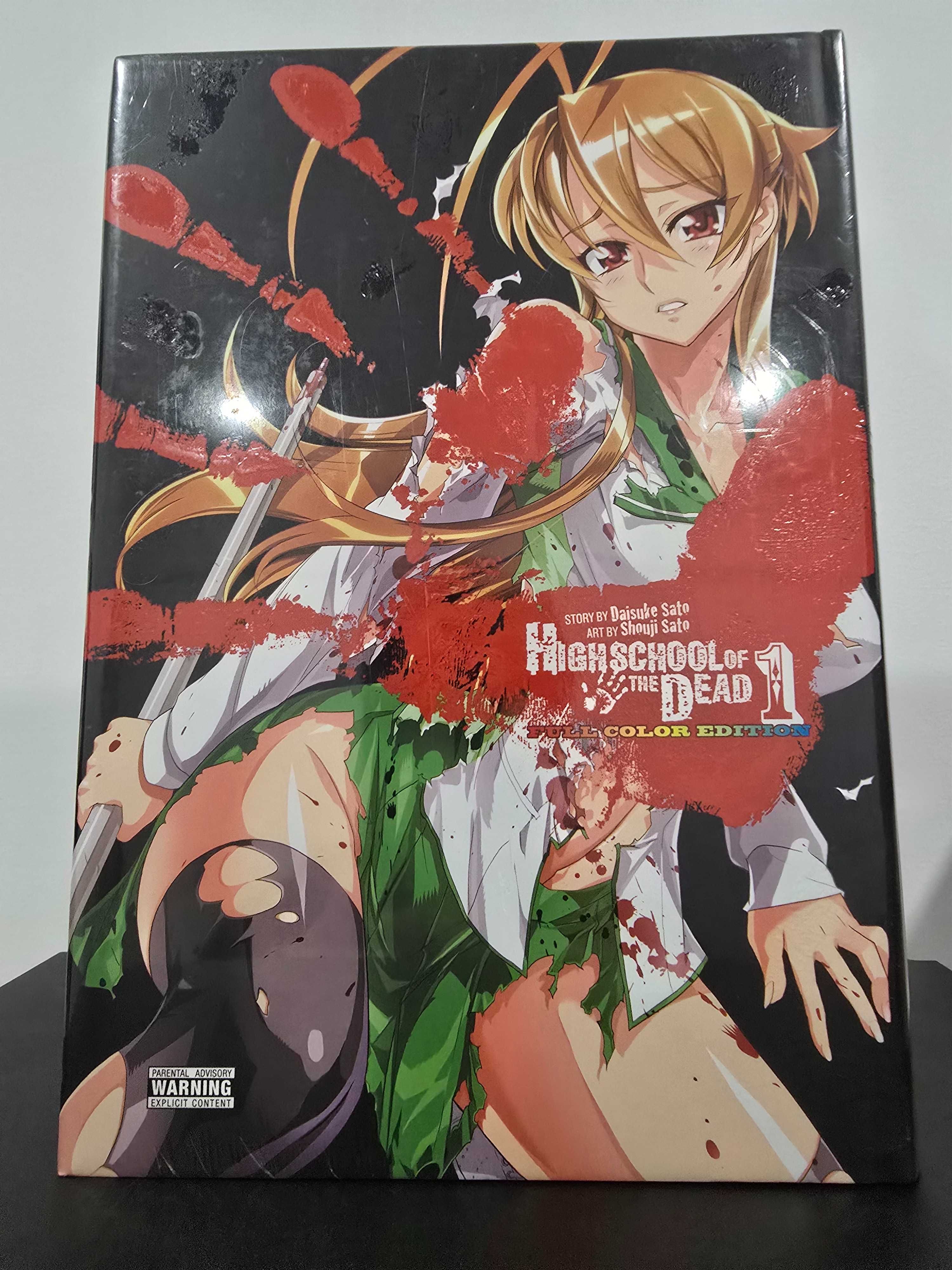 Highschool of the Dead Color Omnibus Vol. 1 & 2 - Portes incluídos