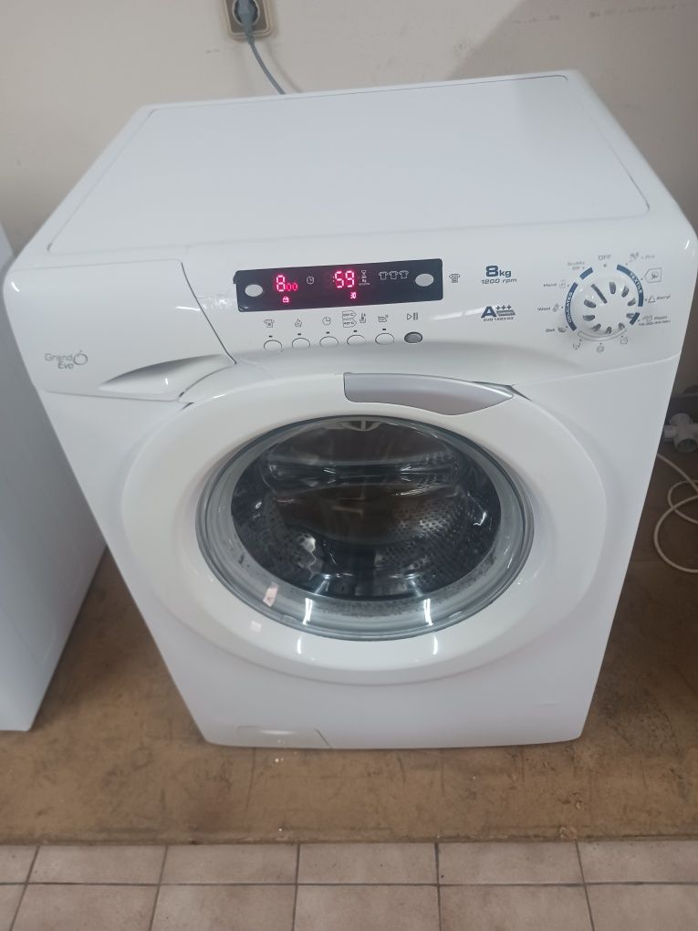 Vendo máquina de lavar roupa candy 8kg 1200 rpm ...classe A+++ em perf