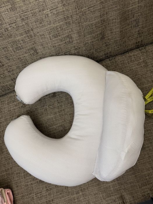 Подушка - диванчик для годування сіра