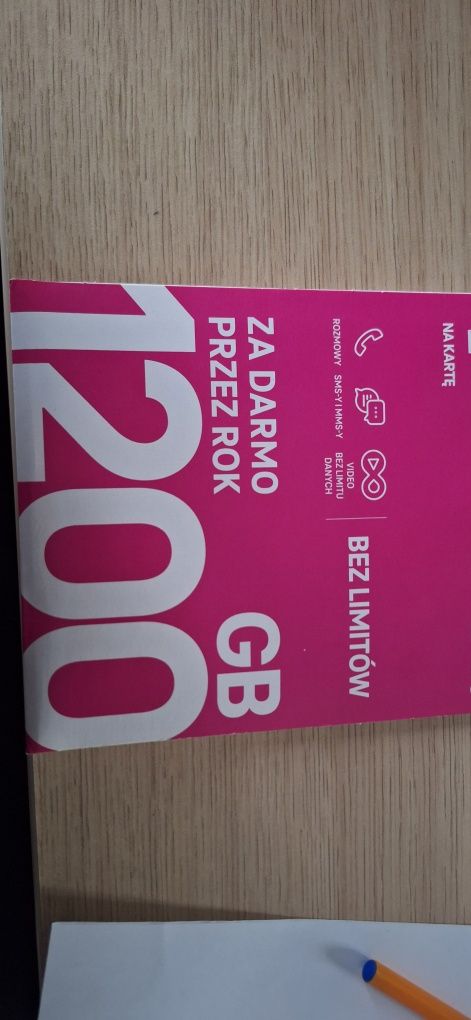 Złoty Platynowy Numer Telefonu T-mobile Firmowy