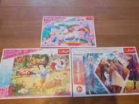 Puzzle dla dziewczynki zestaw